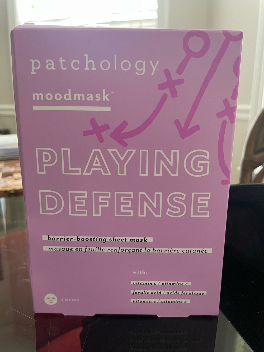 Patchology Moodmask Playing Defense Barrier-Boosting Sheet Mask - Pink